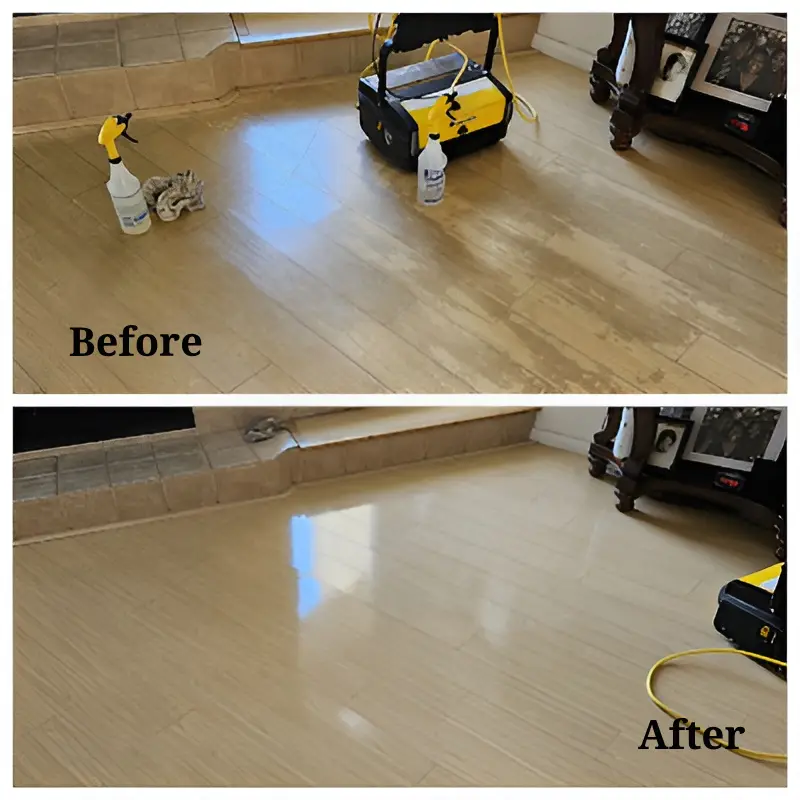 Wood Floor Cleaning in San diego